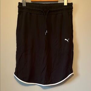 Puma Black Skirt with White Accents